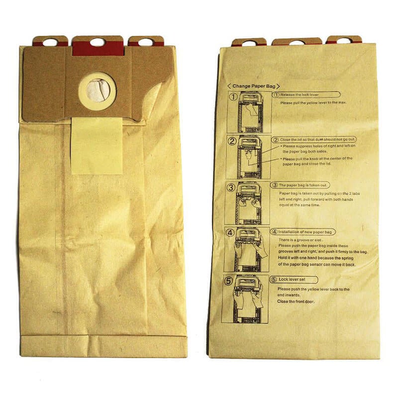 Filter Paper Bag 10PK fits Enviromaster U12 UnoClean