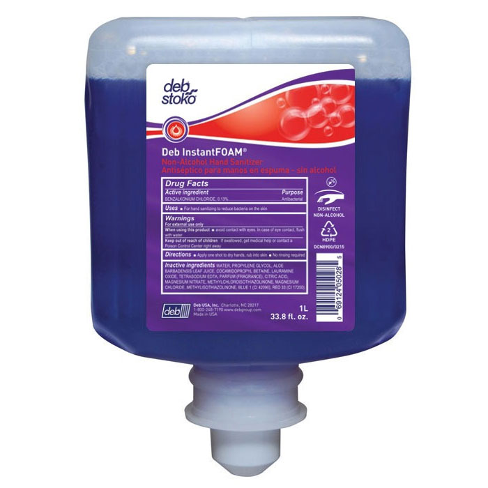 InstantFOAM Non-Alcohol Hand Sanitizer - 1-Liter