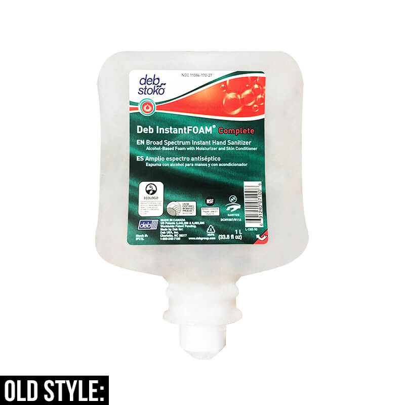 IFC1L InstantFOAM Alcohol Hand Sanitizer - 1 Liter Refills - UnoClean