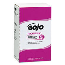 PRO 2000 RICH PINK Antibacterial Lotion Soap - 2000-mL