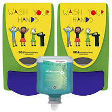 AeroGreen Antibacterial Foam Soap - Kid Wash Dispenser