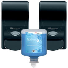 AeroBlue/Azul Foam Hand & Body Shampoo Dispensing Pack