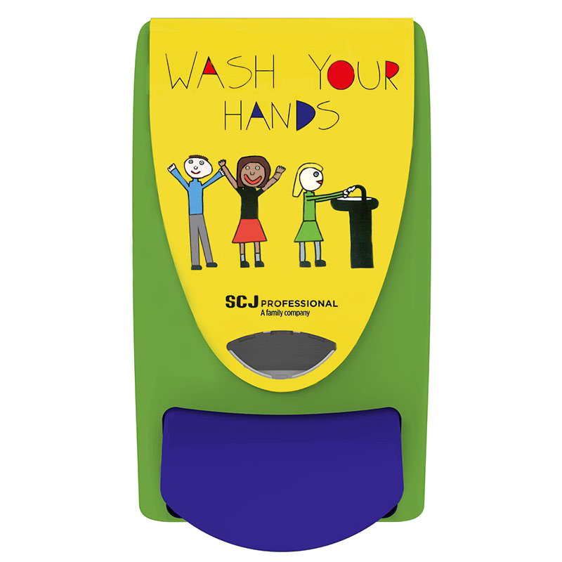 Restyle Curve Kids Wash Your Hands Soap Dispenser - 1 Liter