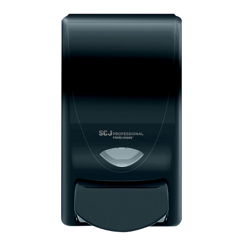 deb SBS Black 1 Liter Curved Soap Dispenser
