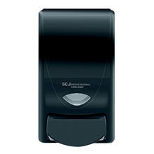 deb SBS Black 1 Liter Curved Soap Dispenser