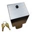 Key Lock Stainless Steel Soap Dispenser - 1 Liter
