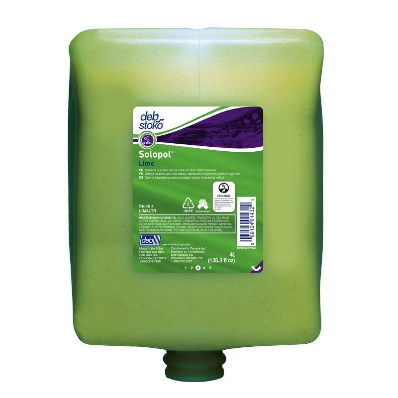 Solopol Lime Heavy Duty Cleanser - 4 Liter