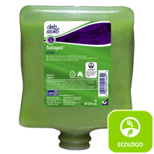 Solopol Lime Heavy-Duty Hand Cleanser - 2-Liter Cartridges