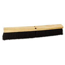 24" Polypropylene Floor Brush Push Broom Head