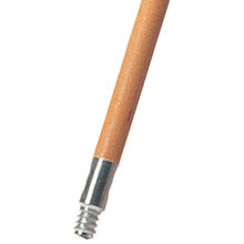 Lacquered-Wood Threaded-Tip Broom/Sweep Handle