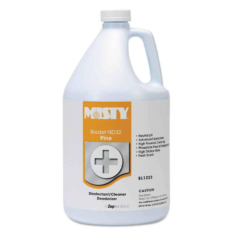 Misty Biodet ND32 Liquid Disinfectant Deodorizer - Pine
