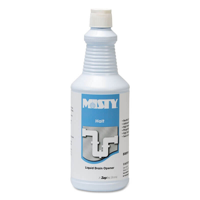 Misty Halt Alkaline Based RTU Liquid Drain Opener