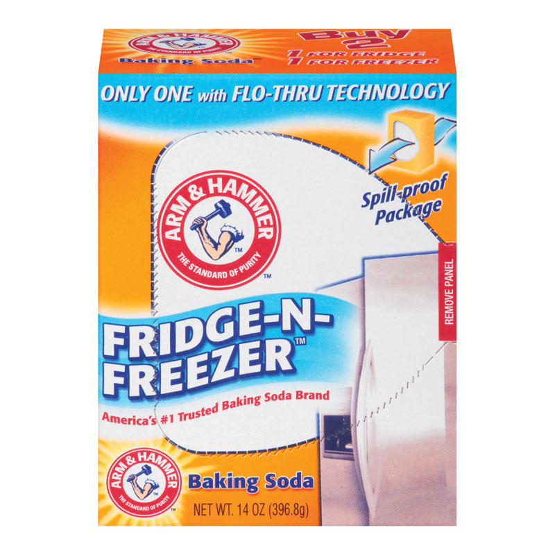 Arm & Hammer Fridge Baking Soda 16 Oz (12) Case Odor Absorber UnoClean