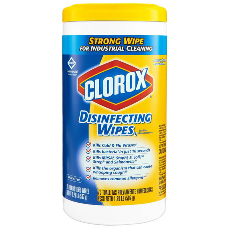 Clorox Disinfecting Wet Wipes - Lemon Scent