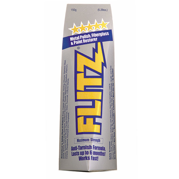 Flitz [BU 03515] Metal Polish, Fiberglass & Paint Restorer Paste 150