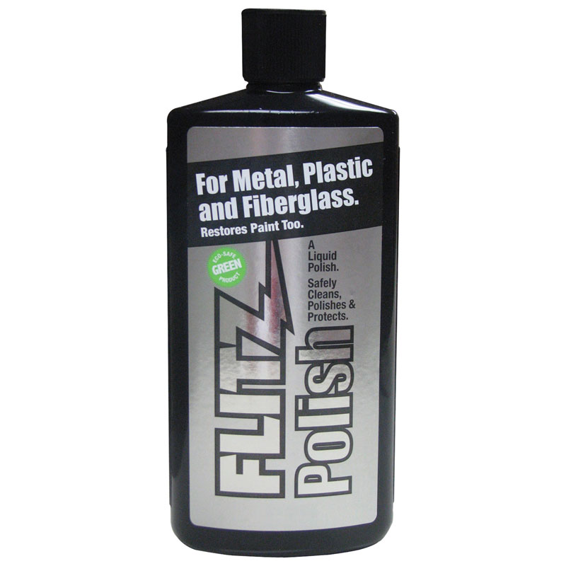 Flitz [LQ 04535] Metal Polish, Fiberglass & Paint Restorer Liquid - 3.4 oz. Bottle