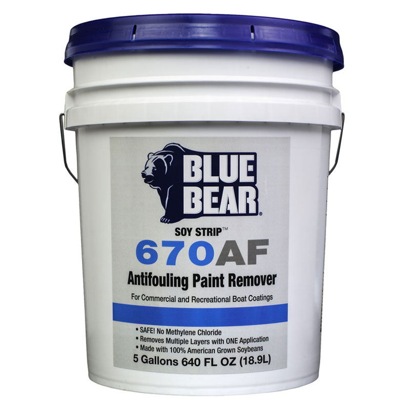 670AF Antifouling Paint Remover - 5 Gallon