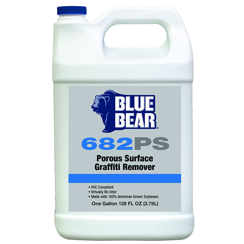 Porous Surface Graffiti Remover Blue Bear 682PS - 1 Gallon FRM-PS1GWD