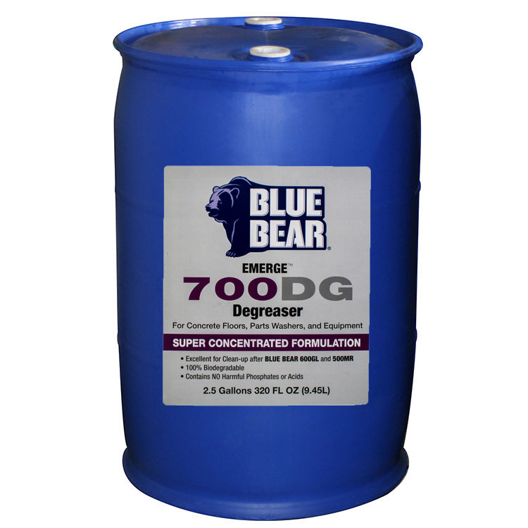 Franmar 700DG Blue Bear Emerge Surface Degreaser  - 55 gallon