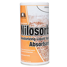 Nilosorb Deodorizing Liquid Spill Absorbant - (6) 11 oz. Shaker Cans NIL-920-NGC