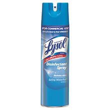 Disinfectant Spray - Spring Waterfall Scent - (12) 19 oz. Aerosol Cans  