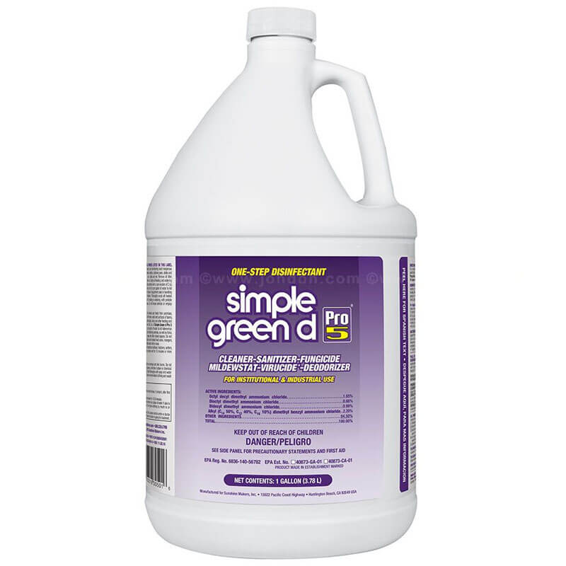 d Pro 5 One Step Disinfectant - 1 Gallon