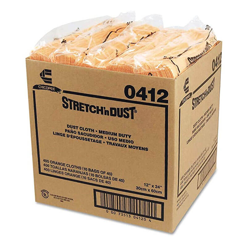 Stretch 'n Dust Cloths, 11 5/8 x 24, Yellow UnoClean