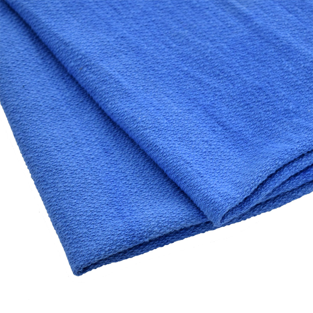 Blue Huck Towel Washable Rags - 12 Pack