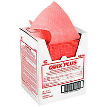 Chicopee Quix® Plus Sanitizing Food Service Towels - Pink - 72 Per Box