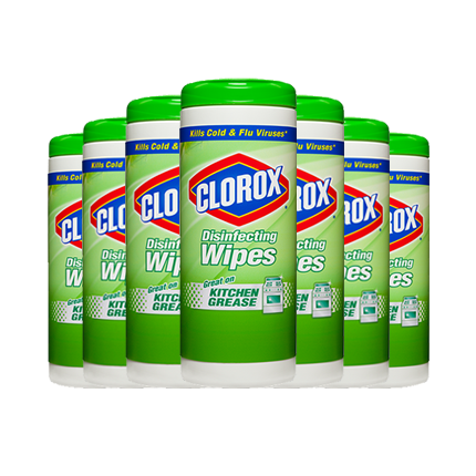 Clorox Disinfecting Wipes - Fresh Scent - 12 Pack 617130-CS                