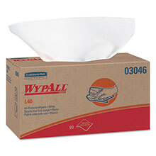Kimberly Clark WypAll® L40 Wipers POP-UP® Box, 90 Wipers per Box KCC03046