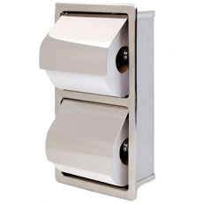 Dual Roll Tissue Dispenser - Bradley