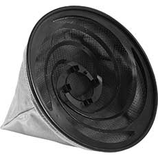 Channellock Ash Vacuum Filter 10-3/4 L x 11-3/4 D in. - Black/Grey 405031