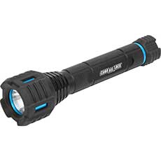 Channellock 90 Lm. LED 2AA (Included) Flashlight Aluminum 6.8 in. L - Black 801890