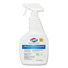 Hospital Cleaner Disinfectant w/ Bleach - (6) 32 oz. Spray Bottles CLO68970                                          