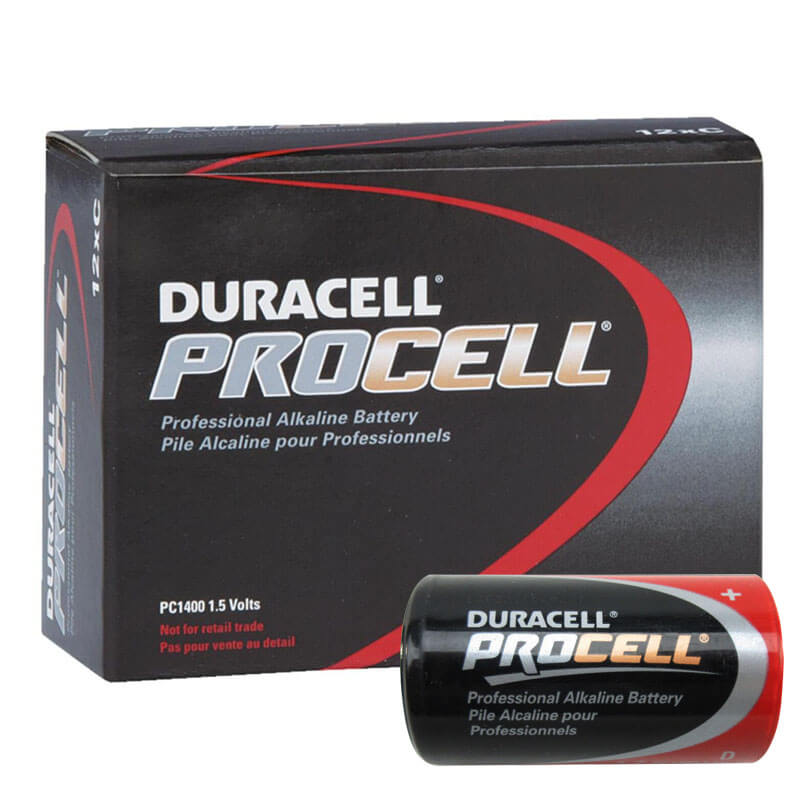 Duracell PROCELL [PC1400] Alkaline Batteries - 12 Pack - Size 