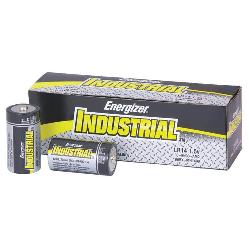 EN93 Industrial C Alkaline Batteries