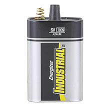 Energizer [EN529] Industrial Alkaline Batteries - 6-Volt - 6 Pack