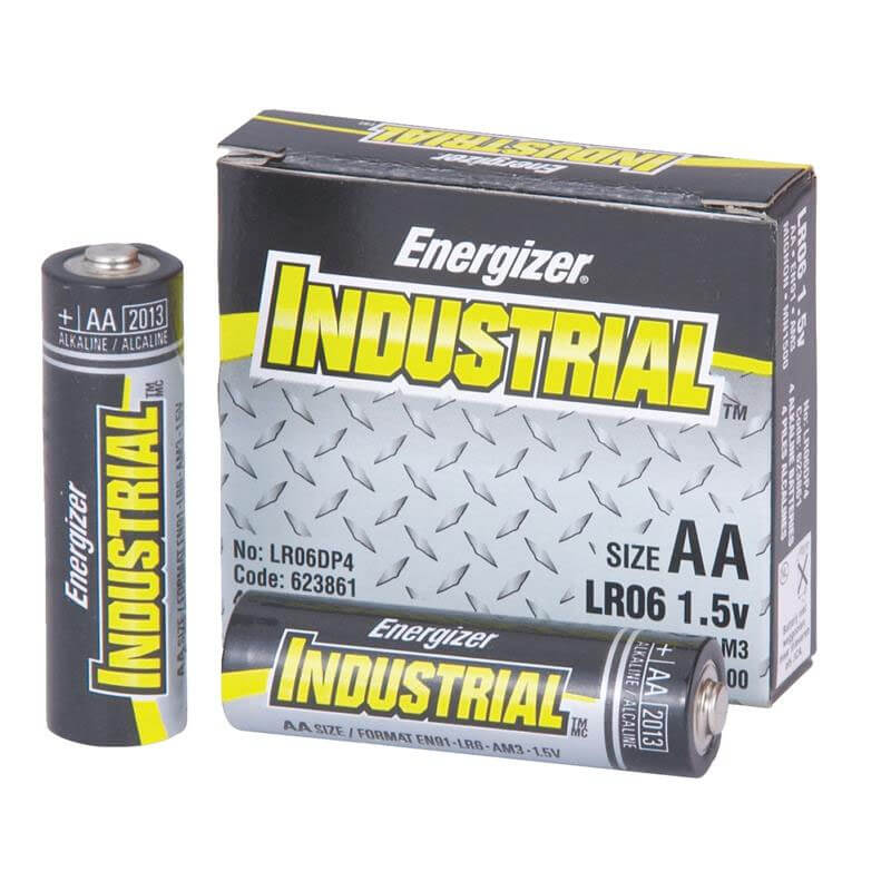 Energizer [EN91] Industrial Alkaline Batteries AA 24 Pack