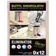 9' x 12' Eliminator Butyl-Back Canvas Drop Cloth
