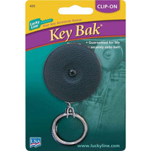 Black Key Bak Retractable Key Chain - 577478
