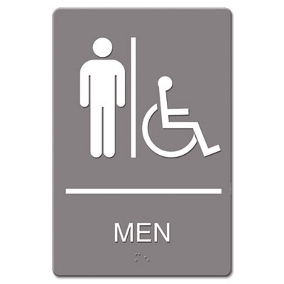 Men's Restroom Headline ADA Sign