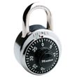 Master Lock [1500D] Stainless Steel Combination Padlock - 3 Digit Dialing - 1 7/8" Wide