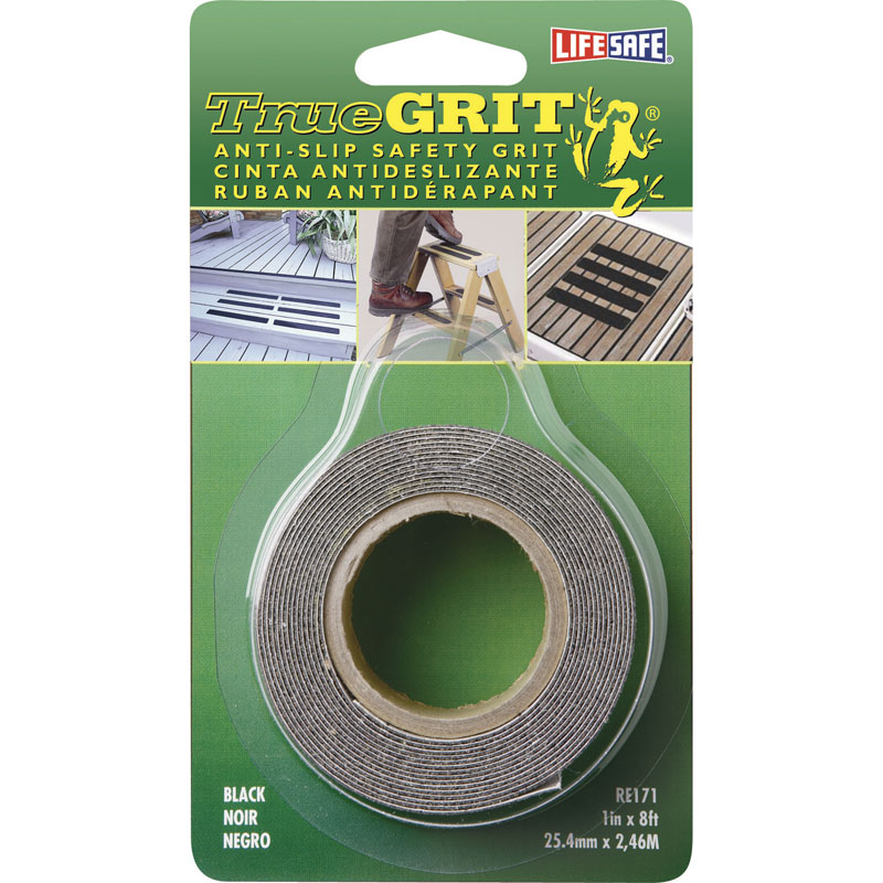 Life-Safe Anti-Slip Safety Grit Tape - Black - 1