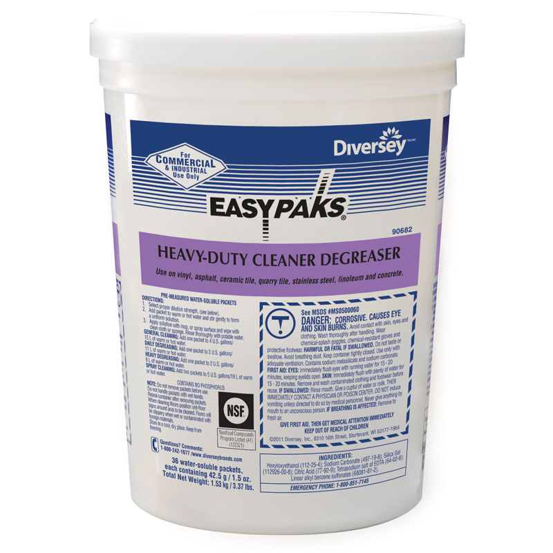 Johnson-Diversey Easy Paks Heavy-Duty Cleaner