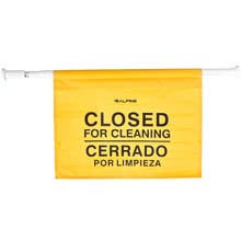 Safety Hanging Sign - Closed for Cleaning ALP-498-HAN