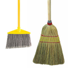 Brooms - Upright and Push Style