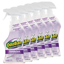 OdoBan 32 Oz. Lavender Washable Surface Sanitizer & Deodorizer (6)