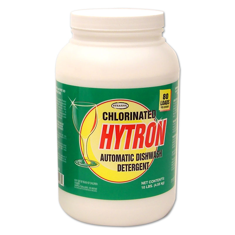 Stearns [ST-464] Hytron® Chlorinated Automatic Dishwasher Detergent - 10 lb. Tub