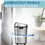 18 Gallon Stainless Steel Round Sensor Trash Can HLS Commercial